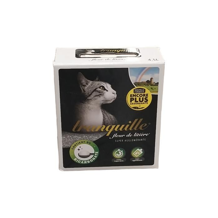 TRANQUILLE FLEUR DE LITIÈRE MINÉRALE 4.5L