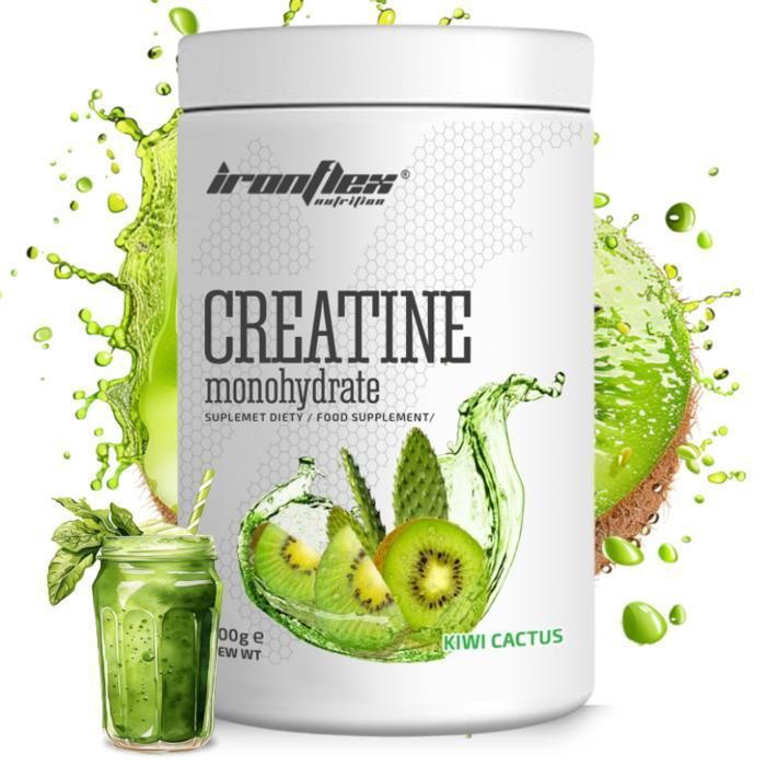 Iron Creatine Monohydrate 500 g Kiwi Cactus - Récupération, Force & Muscle