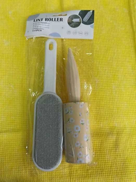 Brosse Adhésive pour Vêtements - Multicolore - 60 feuilles - Anti-peluches - Ergonomique - Durable