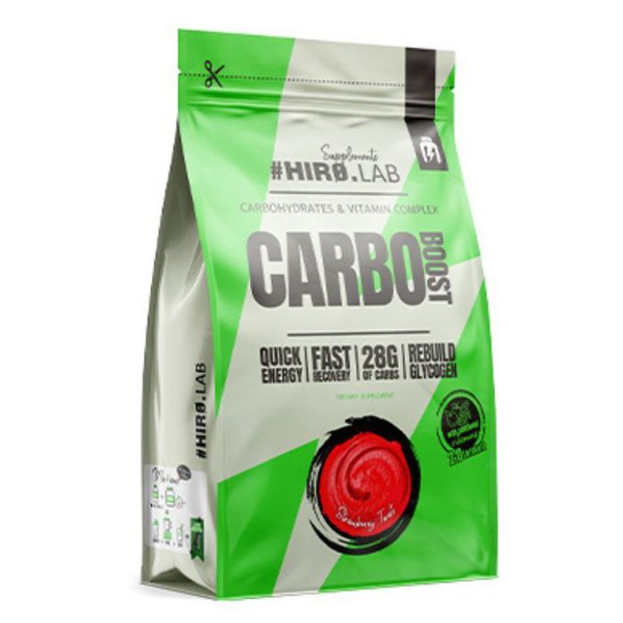 Carbo Boost 1000 g Strawberry Twist - Carbohydrate, Glucides avec Vitamines