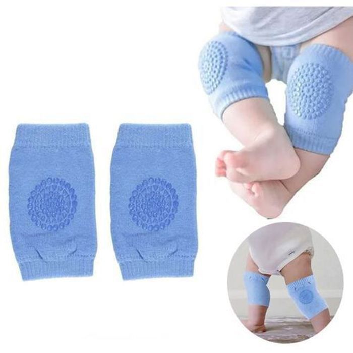 Ensemble de Genouillères de sécurité antidérapantes et chaussettes de sol de protection pour bébé
