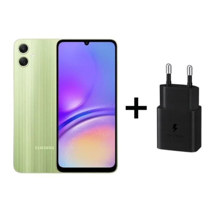 Samsung - Galaxy A05 4+128Gb - 6.7"  Green + Chargeur 15W