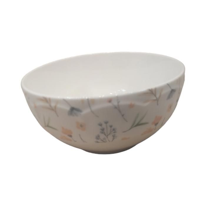 bol fleurs en porcelaine 580ml