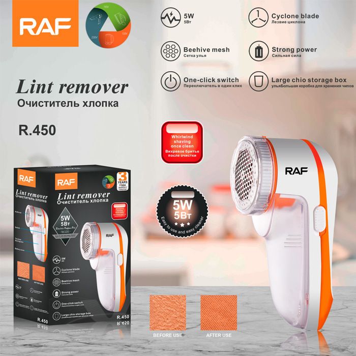 RAF Rasoir à Tissu Nova Électrique Pour Anti-peluche Vêtements Pour Tous Les Laine Anti-bulles Pour Vêtements, Pulls, Couvertures
