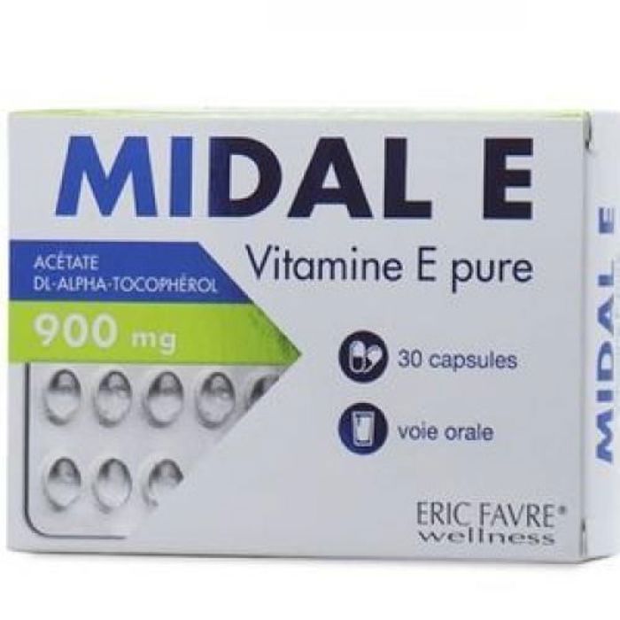 Vitamine E pure 900 mg - 30 capsules
