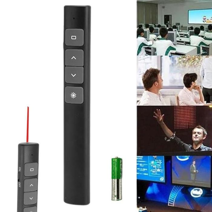 Pointeur Laser Puissant de Présentation Sans Fil