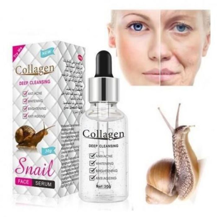 Sérum Escargot Collagen 100% Pure skiin Care Soin De Visage 30ml