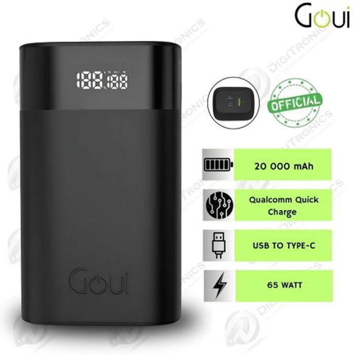 Goui P20 Premium Power Bank 20,000 mAh 65W