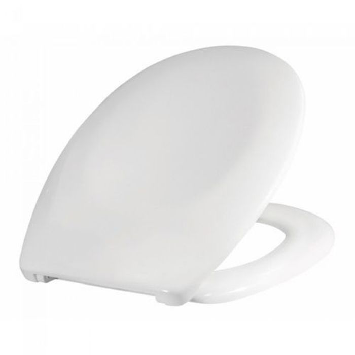 Abattant en plastique thermodur blanc