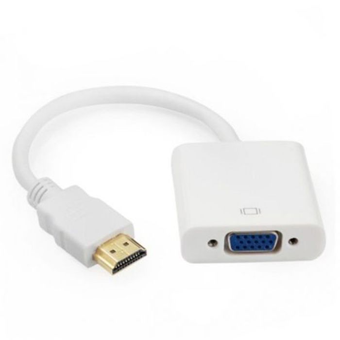 Adaptateur DisplayPort - Général - VGA - Haute qualité - 10 cm - Multicolore