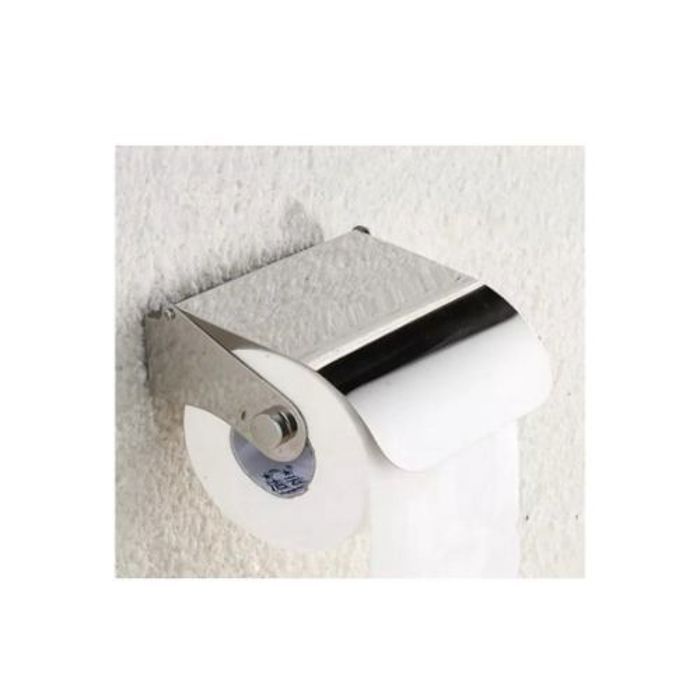 Porte-papier hygiénique - Inox - Mural - Design moderne - Facile à installer - Durable