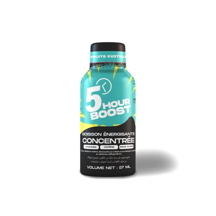 Boisson énergisante concentrée - Fruits Exotiques - 57ml