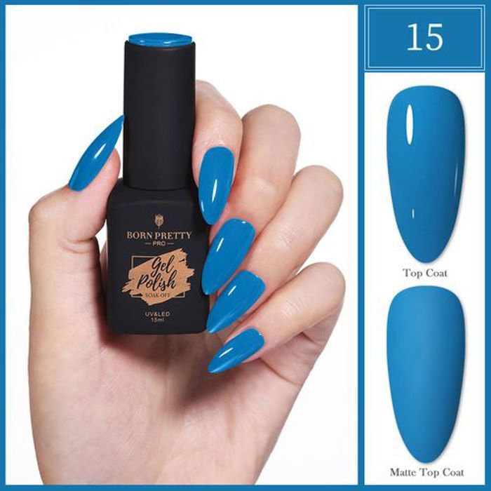 Vernis à ongle - Born Pretty - Vernis permanent 15 ml - Sèche rapidement - Longue durée - Non toxique
