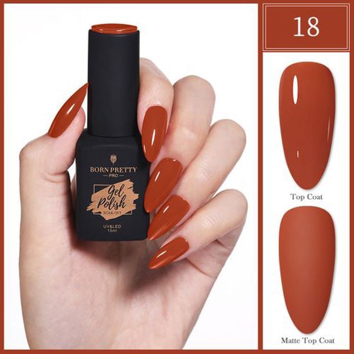 Born Pretty Vernis permanent 15 ml Nail gel polish 18