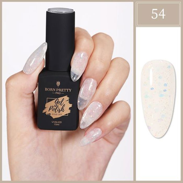 Born Pretty Vernis permanent 15 ml Nail gel polish 54