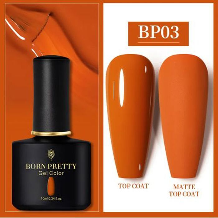 Vernis à ongle - Born Pretty - Soak Off Nail gel polish 003 - 10 ml - Longue durée - Sèche rapidement