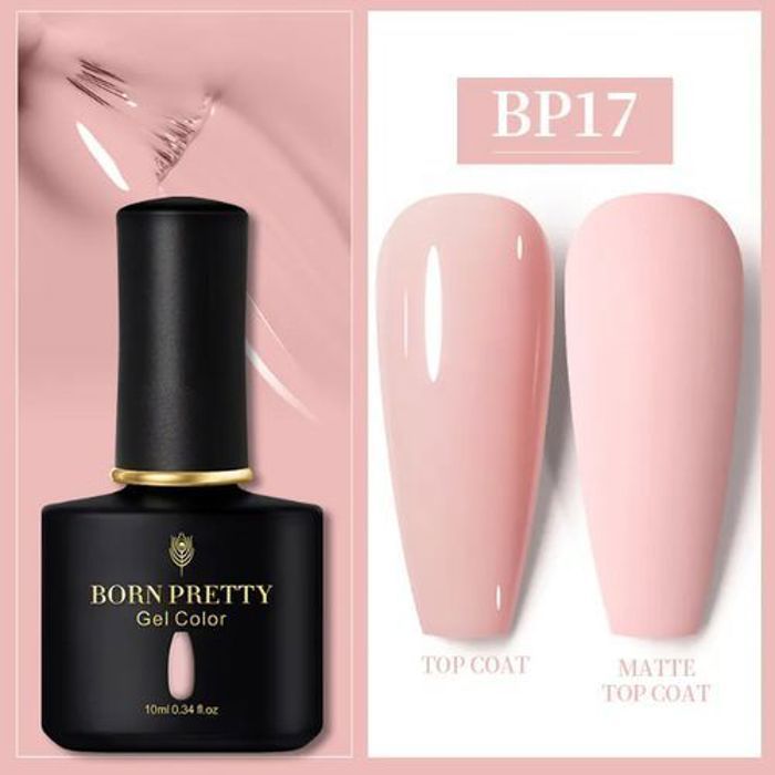 Born Pretty Vernis permanent 10 ml Soak Off Nail gel polish 017