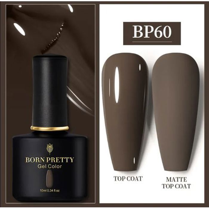 Born Pretty Vernis permanent 10 ml Soak Off Nail gel polish 060