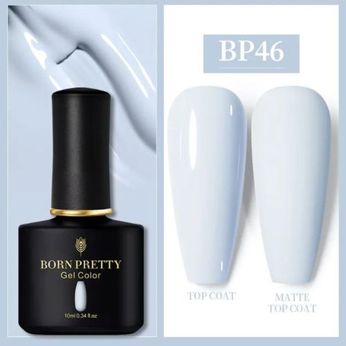 Vernis à ongle - Born Pretty - Soak Off Nail gel polish 046 - 10 ml - Sèche rapidement - Longue durée 30 jours