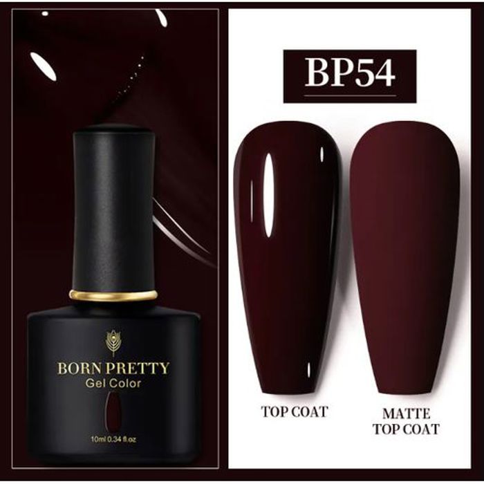 Vernis à ongle - Born Pretty - Soak Off Nail gel polish 054 - 10 ml - Longue durée - Sèche rapidement