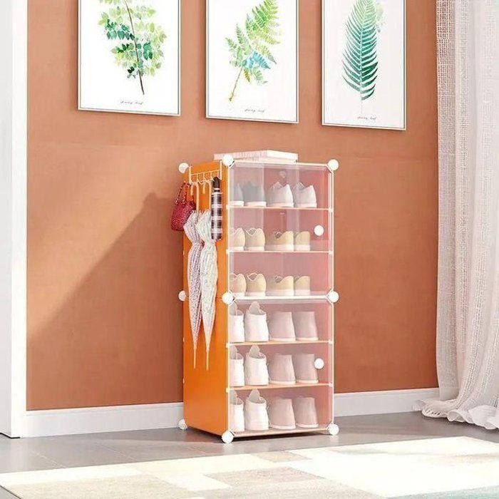 Armoire à Chaussures Modulable - DIY 6 Cubes