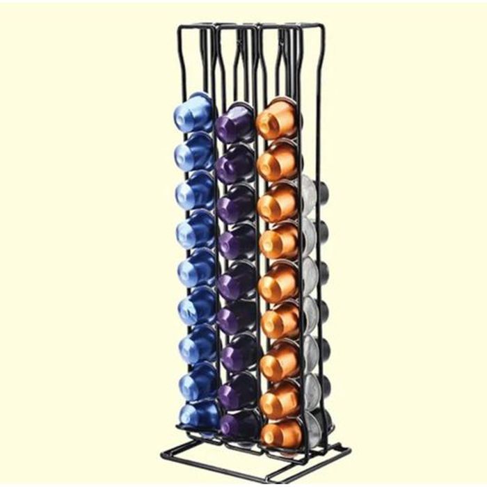 Support de Capsules de café pratique, support de tour pour 60/40 capsules Nespresso , support de dosettes de café Nespresso