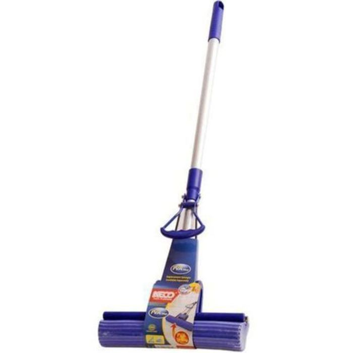 Serpillère en coton avec roue roulant pour vadrouille