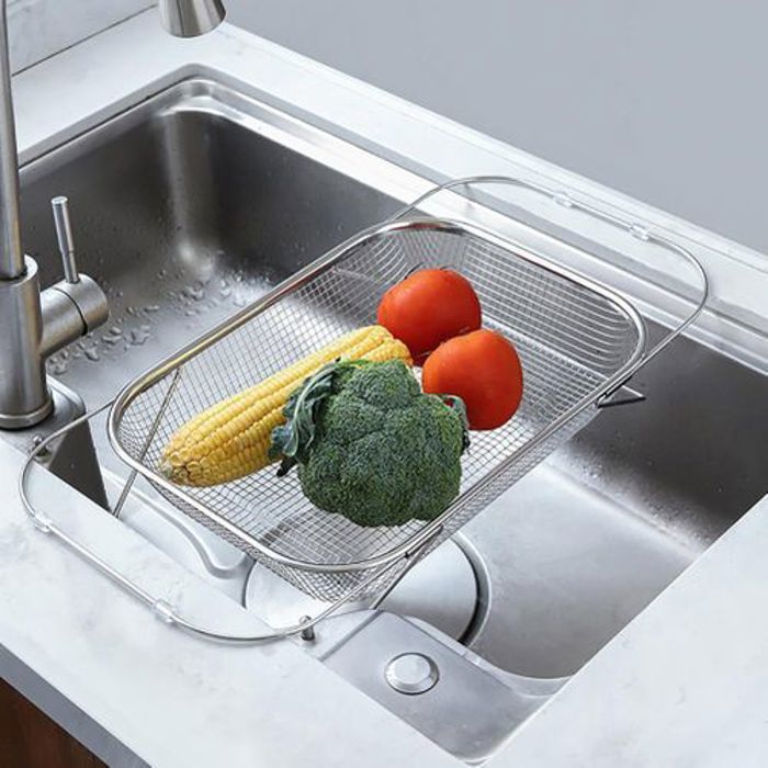 Panier de vidange polyvalent pour ranger les couverts pour un séchage et une organisation efficace des couverts, 1 pcs