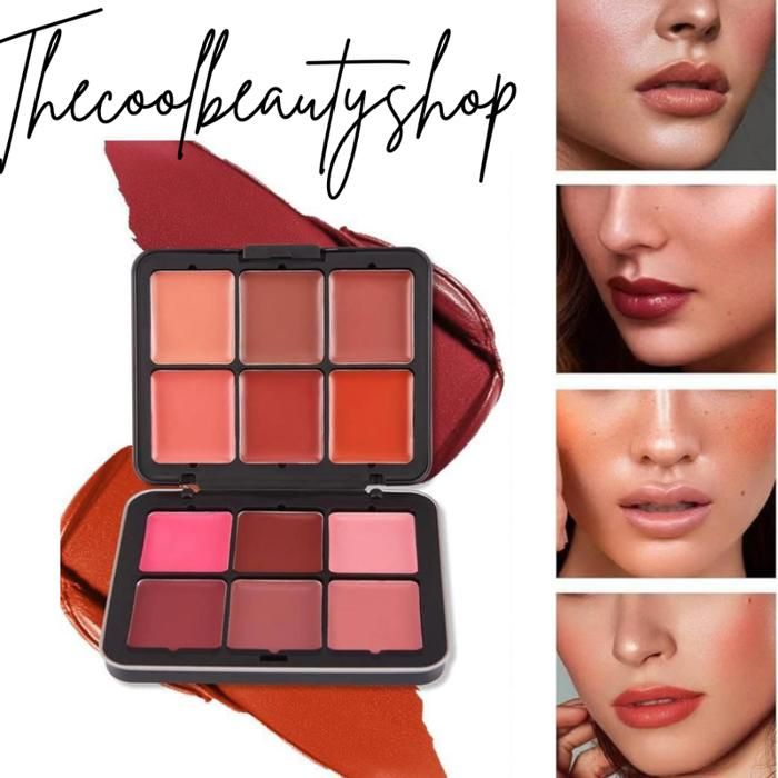 Palette douce à haute pigmentation pour joues et visage, palette de fard à joues naturel longue durée MULTICOLORS