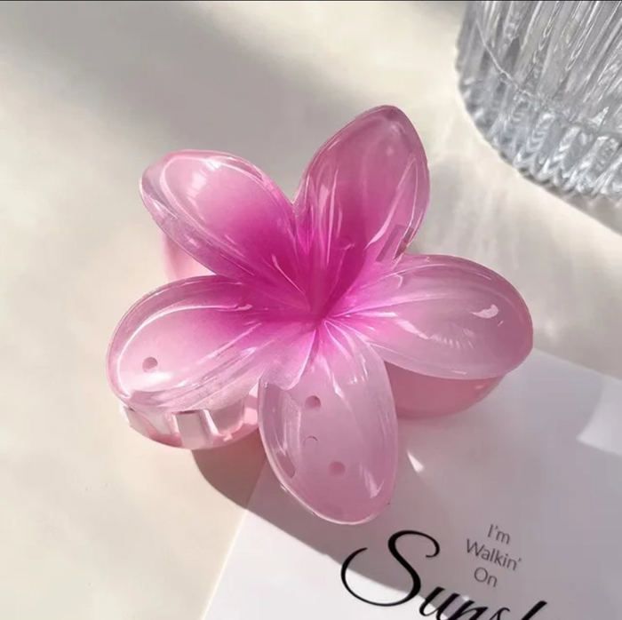 Pince à cheveux en forme de fleur pour femmes