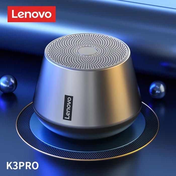 Lenovo Thinkplus K3 Pro Enceinte Bluetooth 5.0 Haut-parleur sans fil Lecteur de musique stéréo avec microphone Gris - Visiodirect