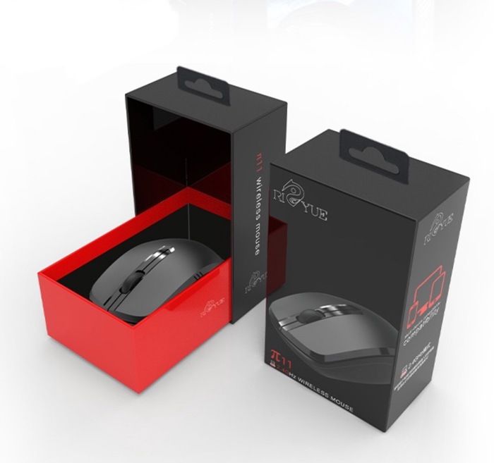 Souris Bluetooth R11 – DOUBLE CONNECTIVITÉ SANS FIL 2,4 GHz + Bluetooth V5.0 – compatible avec tablette, Pc ordinateur, portable