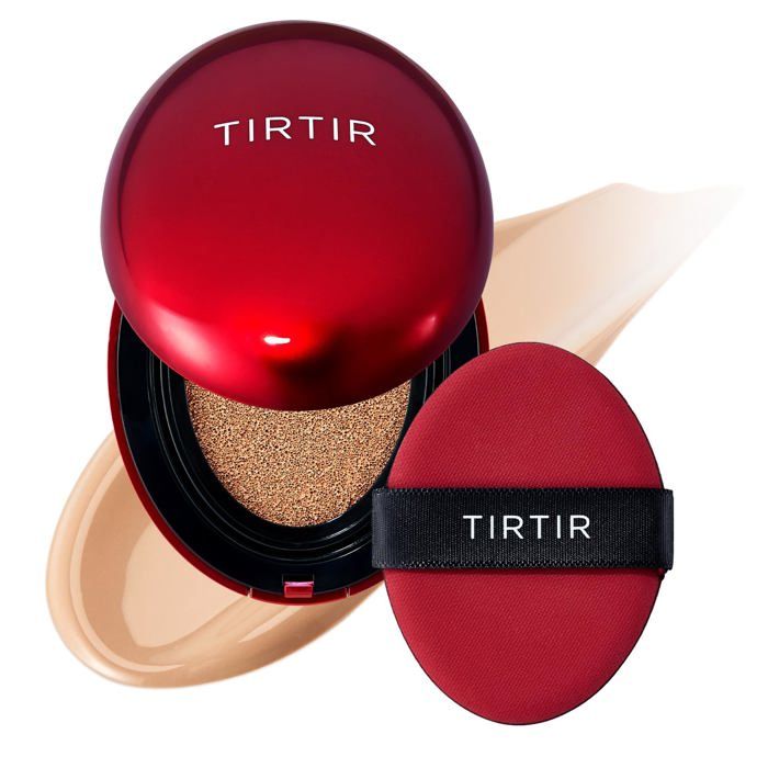 TIRTIR MASK FIT RED CUSHION 25N MOCHA - Fond de teint coussin teinte 25 Café naturel