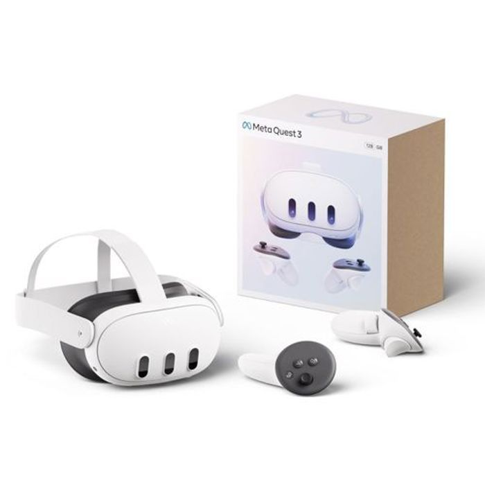 Meta Quest 3 Casque de réalité virtuelle et mixte 128 Go ( Oculus )
