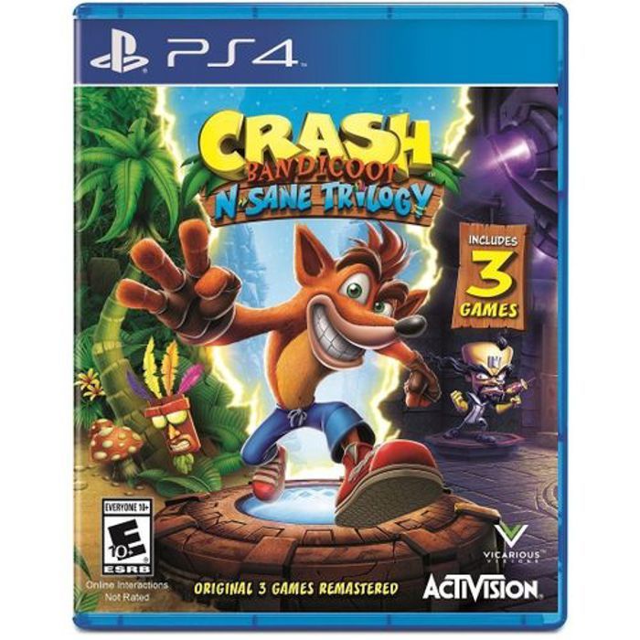 Crash Bandicoot N.Sane Trilogy PS4
