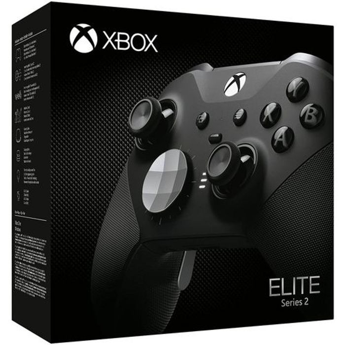 Manette Xbox Elite série 2 - XBOX - Multicolore - Bluetooth - Prise Jack 3,5 mm - Compatible Multi-plateforme