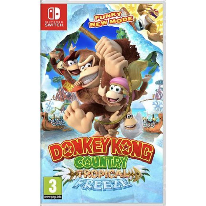 Nintendo Switch Donkey Kong country Tropical Freeze