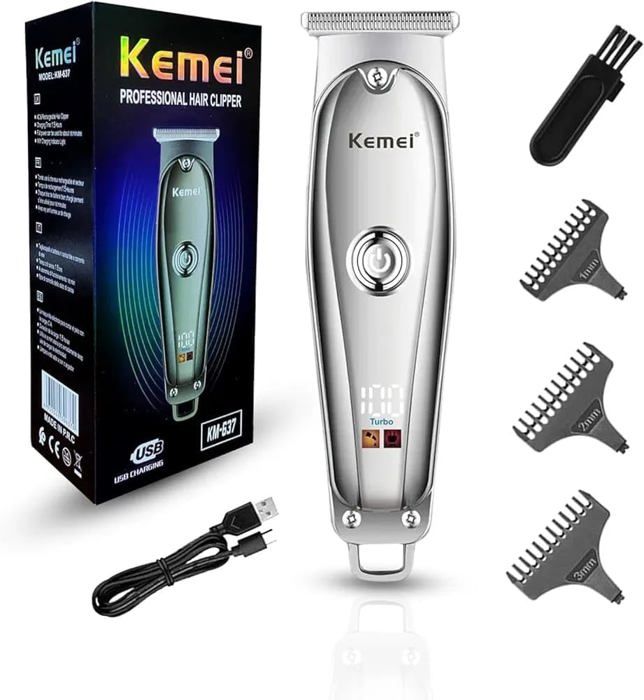 Kemei - Tondeuse à cheveux professionnelle -KM-637