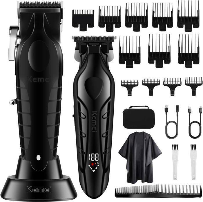 Kemei - Tondeuse à cheveux électrique - KM-2269 - Noir