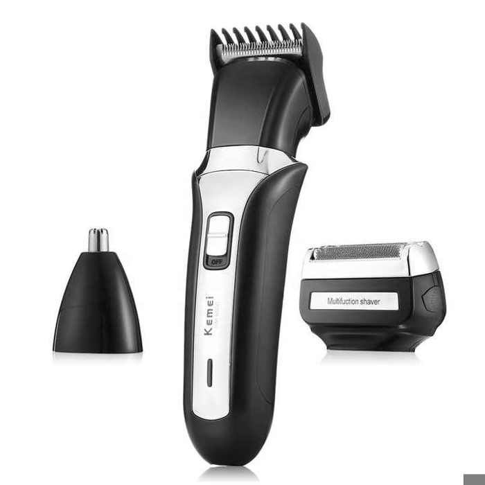 Kemei – Kit de rasage 3 en 1 pour hommes KM-6550