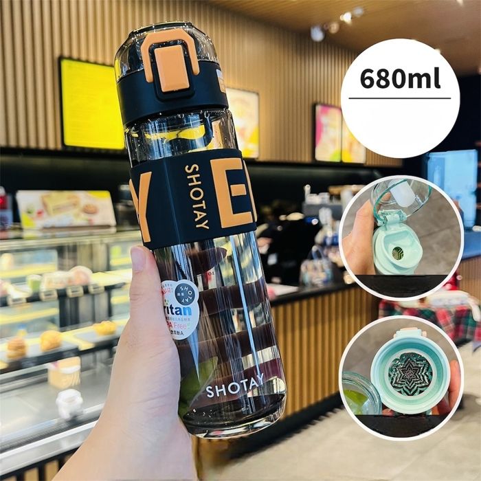 Bouteille Shantai sport tasse d'eau étudiant de haute qualité portable créative grande capacité hommes et femmes thé en plein air