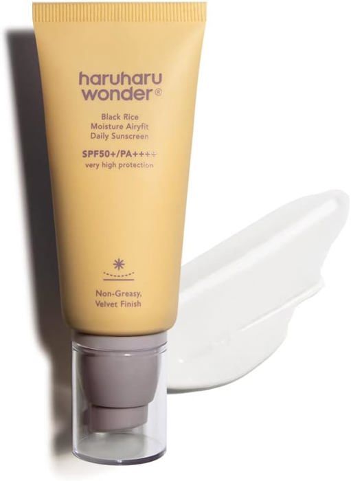 Crème Solaire - Haruharu - Black Rice Moisture Airyfit - SPF 50+/PA++++ - 50 ml - Non gras