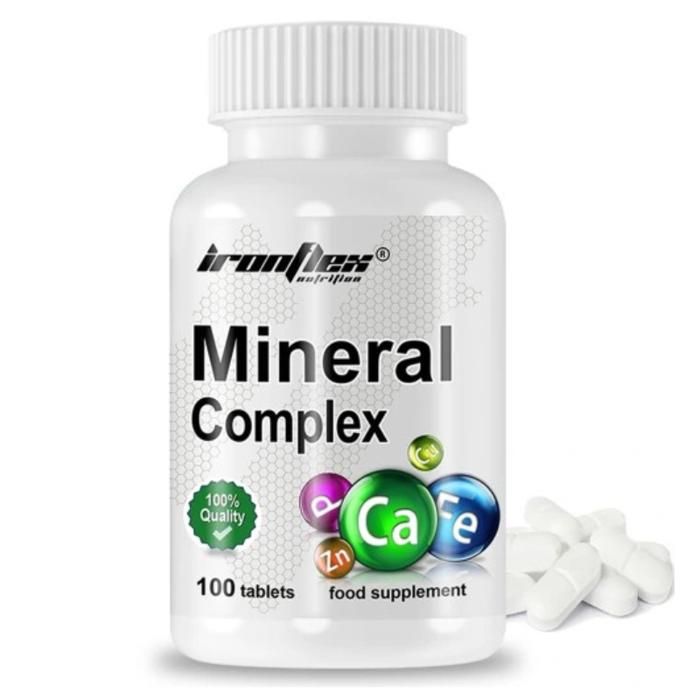 Mineral Complex 100 Tabs - Calcium, Magnésium & Zinc