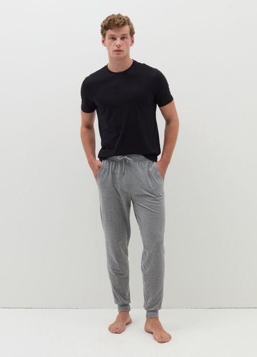 Three-pack organic cotton undershirts - Black