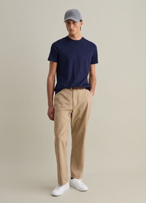 Supima cotton T-shirt - Navy Blue