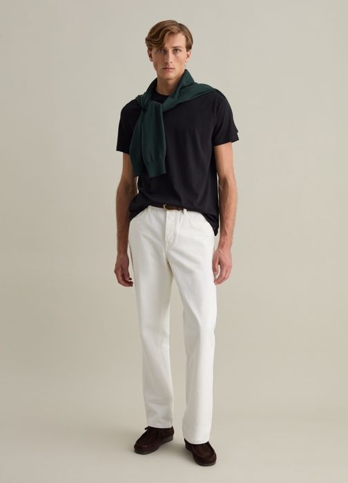 Supima cotton T-shirt - Black