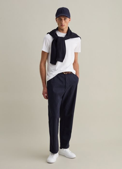 Supima cotton T-shirt - Optical White