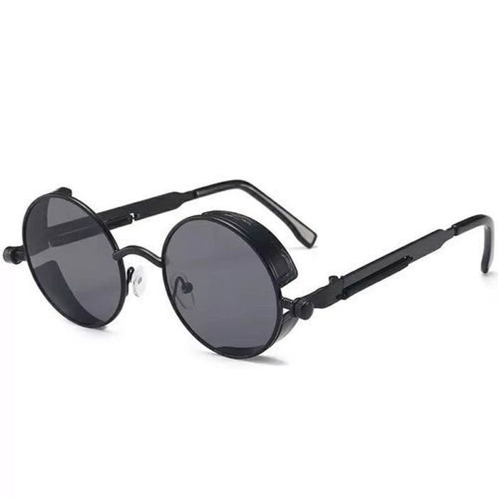 Lunettes de soleil - GUANGDU - Modèle 6631 - Noir - UV400 - Ronde