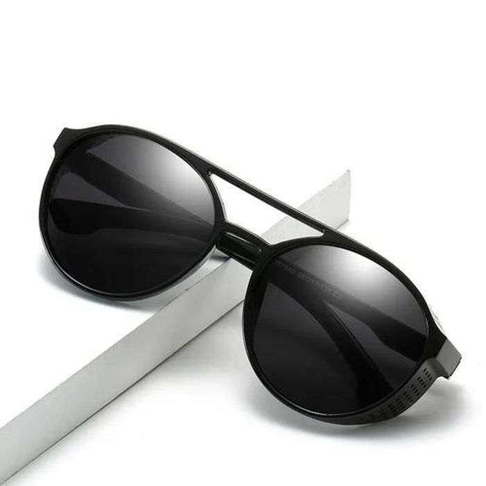 Lunettes De Soleil Classique Vintage Punk de luxe tendance pour homme