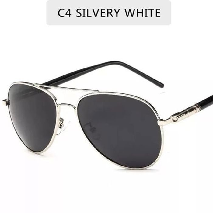 Lunettes De Soleil Classique polarisées de luxe pour homme style pilote